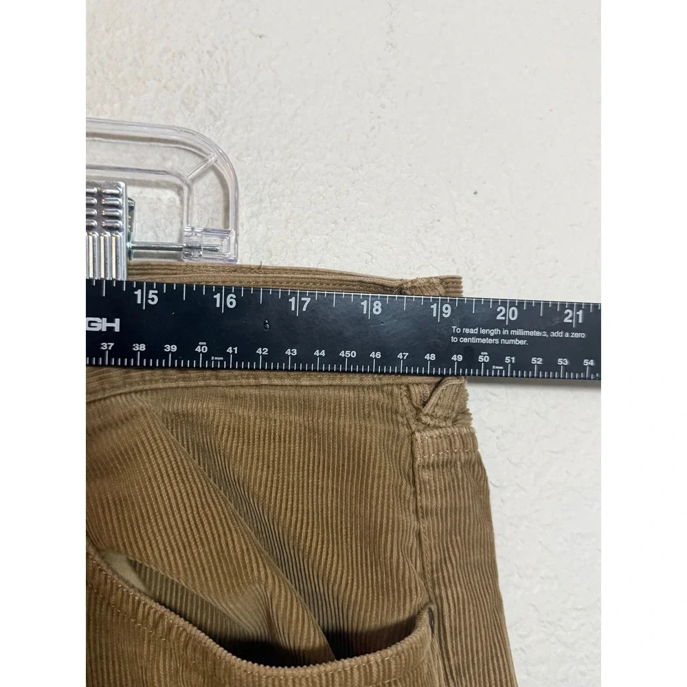 J. Crew Men's 38x32 Tan Corduroy‎ Straight Leg Pants 100% Cotton